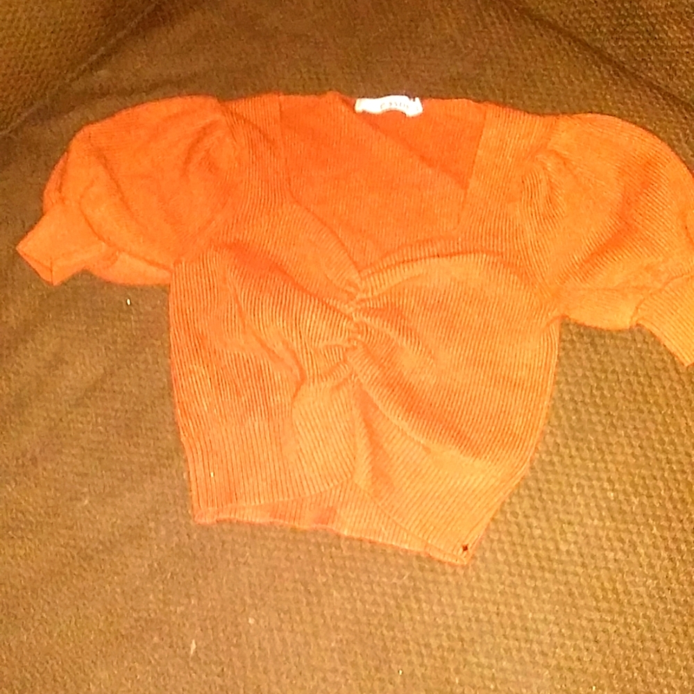 Crop sweater
